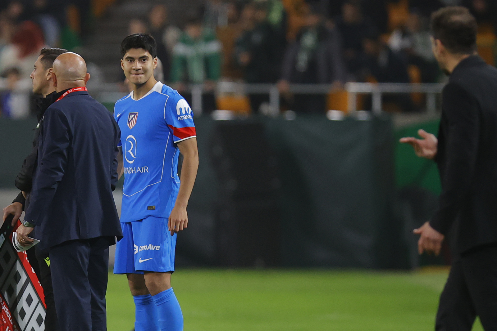 Debut de Obed con el Atlético | Fuente (@Atleti)