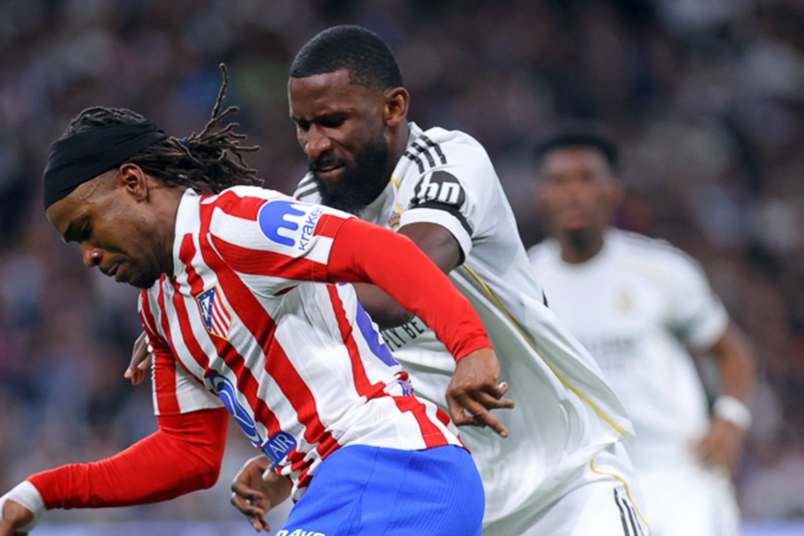Lookman en el derbi | Fuente (@Atleti)