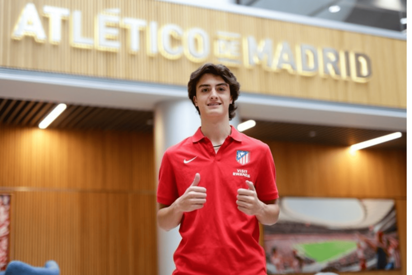 Emiliano Muñoz llegó procedente del Atlético San Luis | Fuente (@AtletiAcademia)