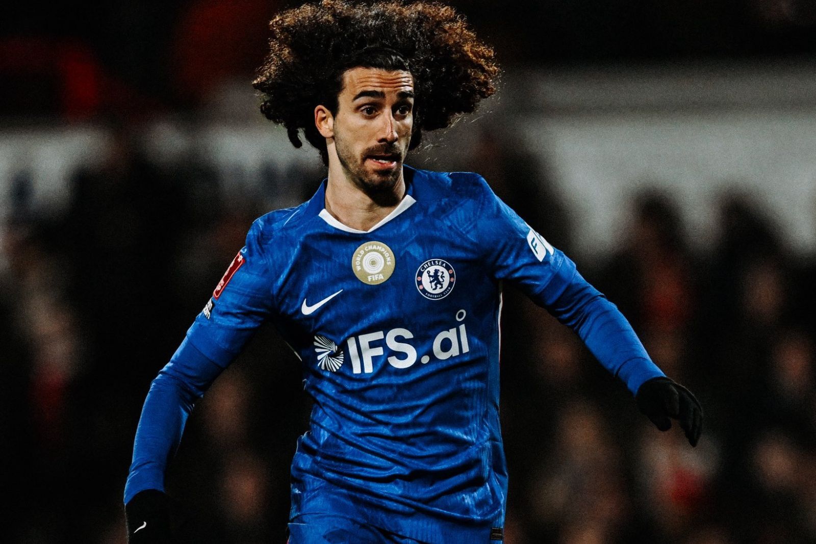 Cucurella en un partido | Fuente (@Cucurella)