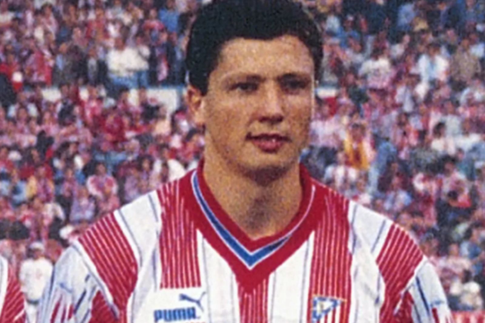 La época rojiblanca de Ludo Penev  Fuente Atlético de Madrid (Instagram)