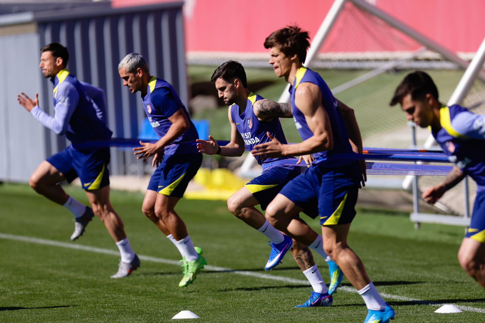 Entrenamiento del Atlético | Fuente (@Atleti)