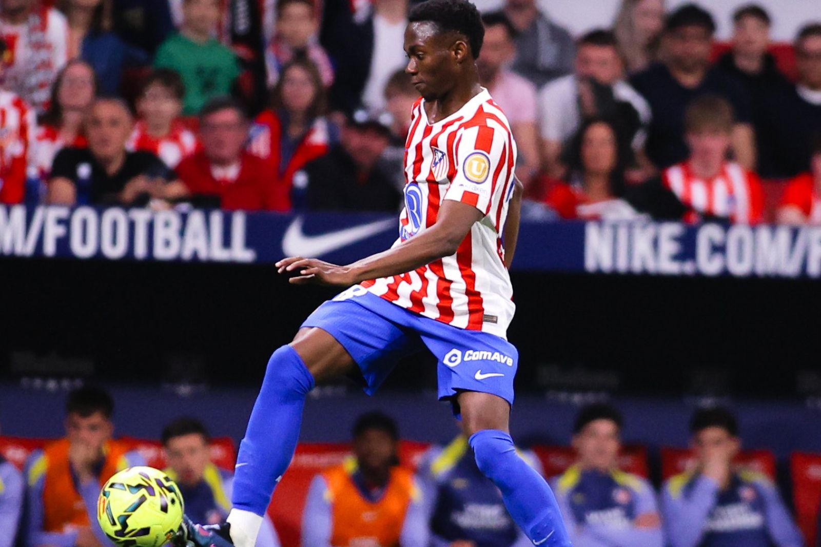 Debut en LaLiga para Taufik Seidu a sus 18 años | Fuente: @Atleti