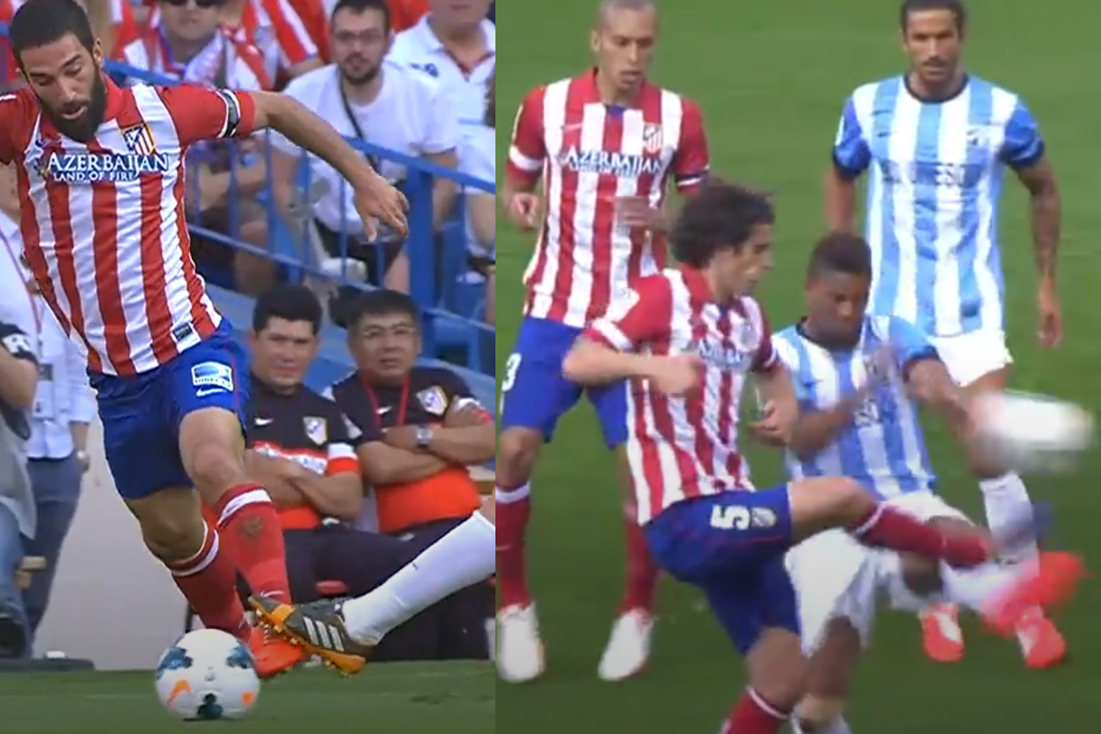 Los dos penaltis que no nos pitaron a favor contra el Málaga