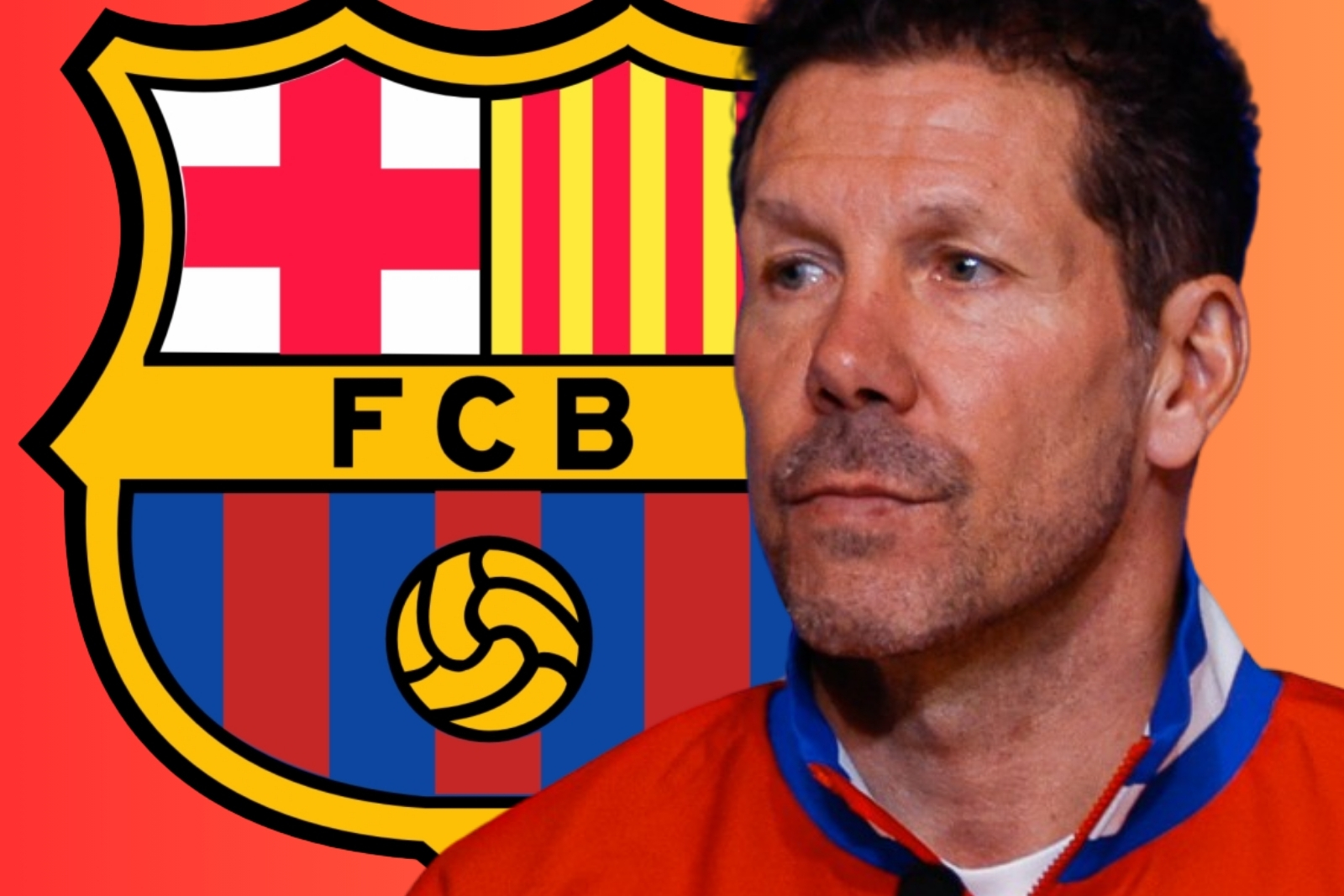 Simeone, preocupado de cara a la vuelta ante el FC Barcelona | Fuente: (@Atleti y Canva)