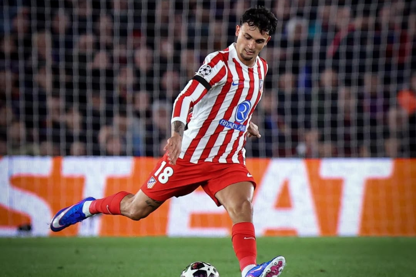 Los culés se quejan de una jugada de Pubill | Fuente: (@Atleti)