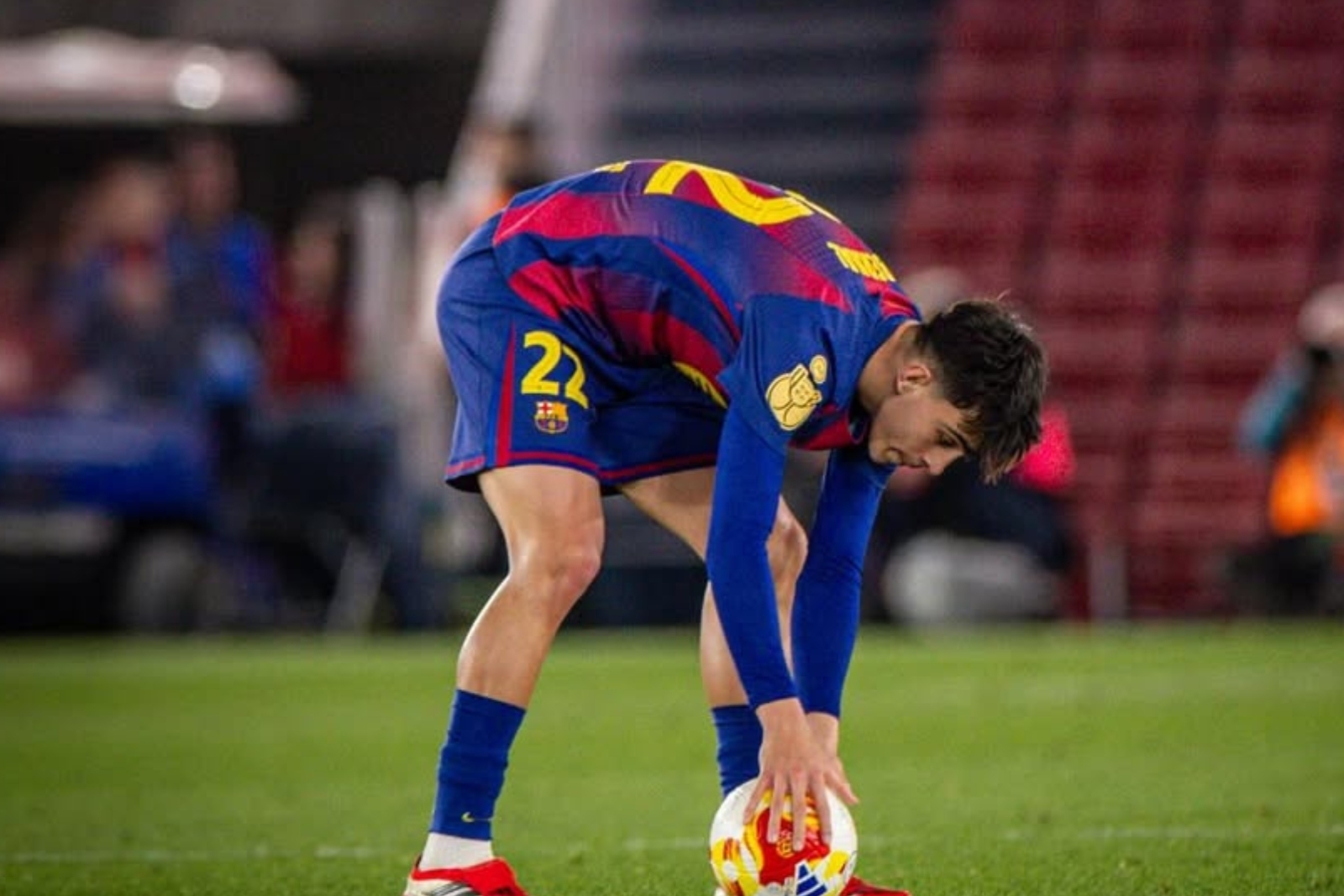 El catalán ha despertado el interés de los colchoneros | Fuente: (@FCBarcelona)