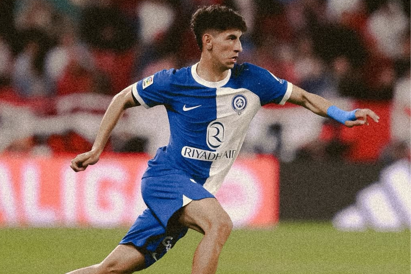 El canterano debutó anoche como titular en el primer equipo | Fuente: (@Atleti)