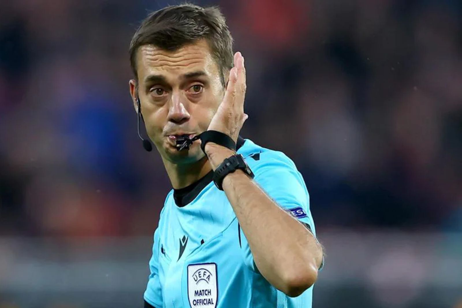 Clement Turpin es el árbitro designado para el Atlético-Barcelona | Fuente UEFA (Página oficial)