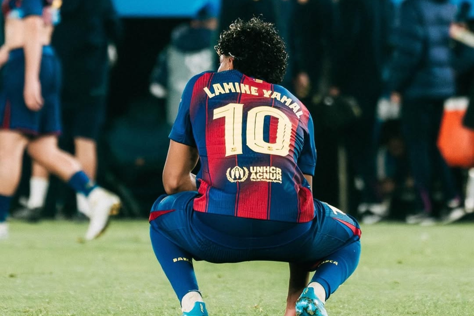 El internacional español dejó claro que el Barça no está muerto | Fuente: (@lamineyamal)