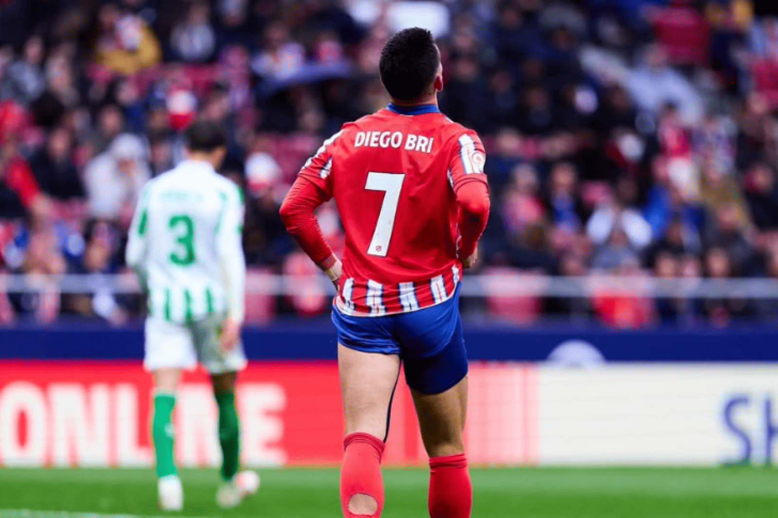 Diego Bri con el Atlético Madrileño | Fuente (@diegobri_)