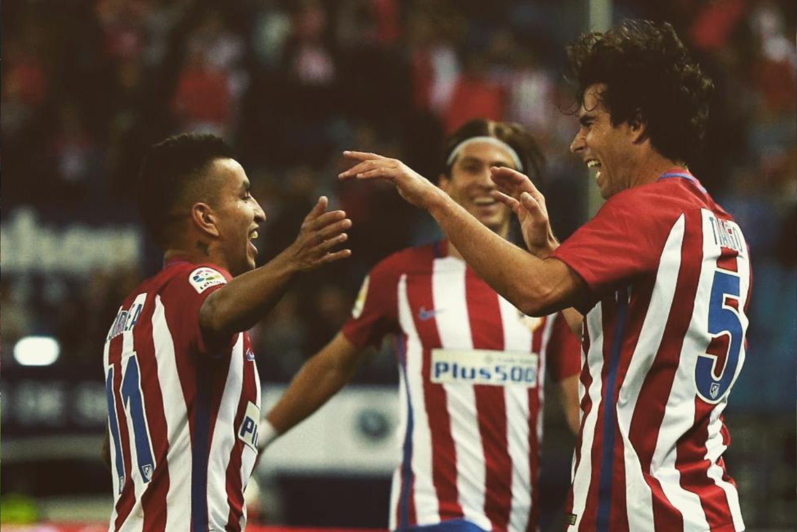 Tiago Mendes con Ángel Correa  Fuente @Tiago Cardoso Mendes FANS (Instagram)