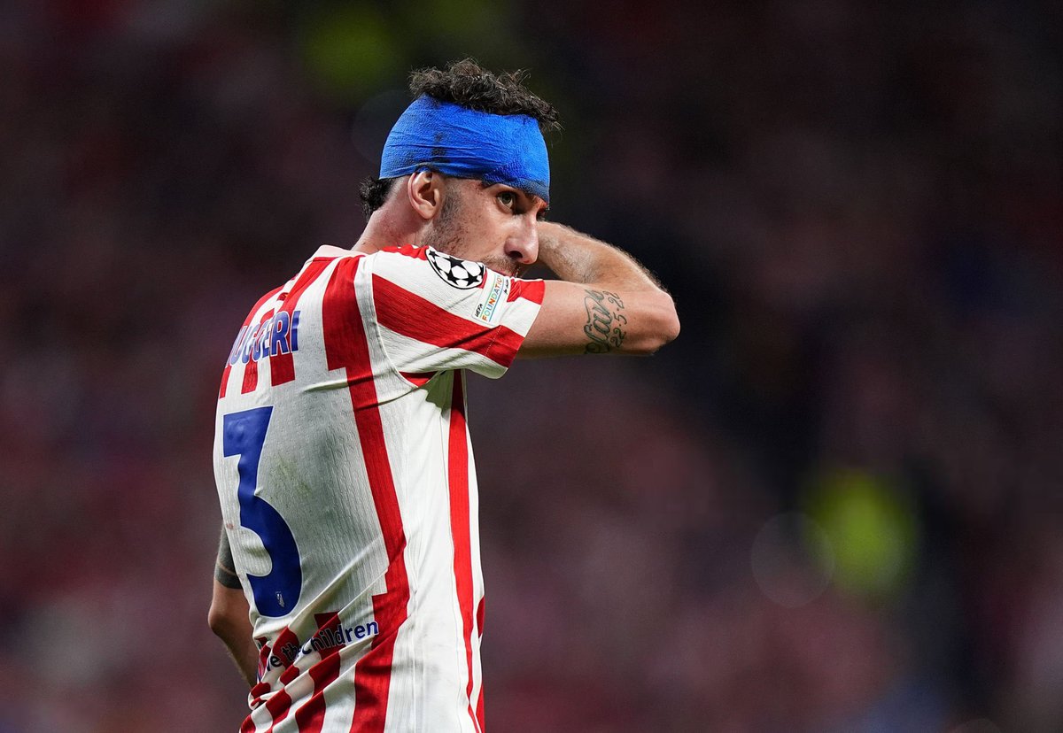Ruggeri en el Metropolitano contra el FC Barcelona | Fuente @Atleti