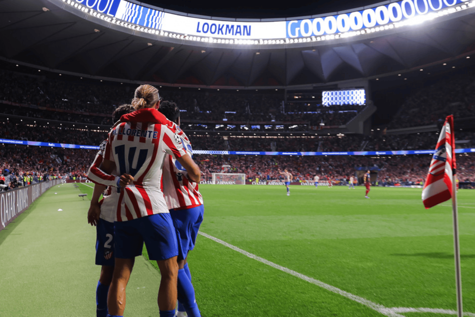 Celebración del Atlético | Fuente (Atlético de Madrid)