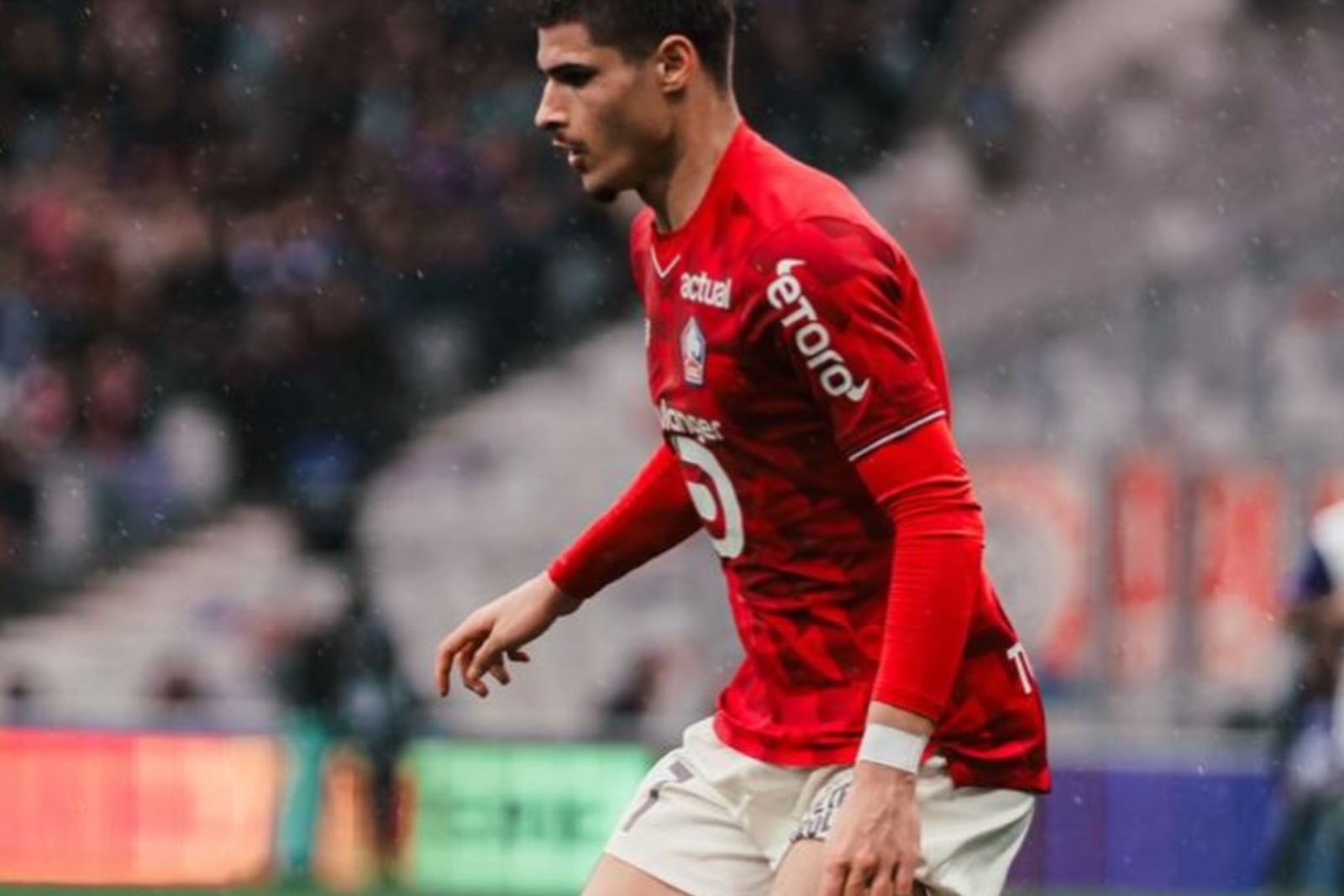 Matías Fernández-Pardo evoluciona como 9 en el fútbol francés | Fuente: (@m.fernandez_pardo)