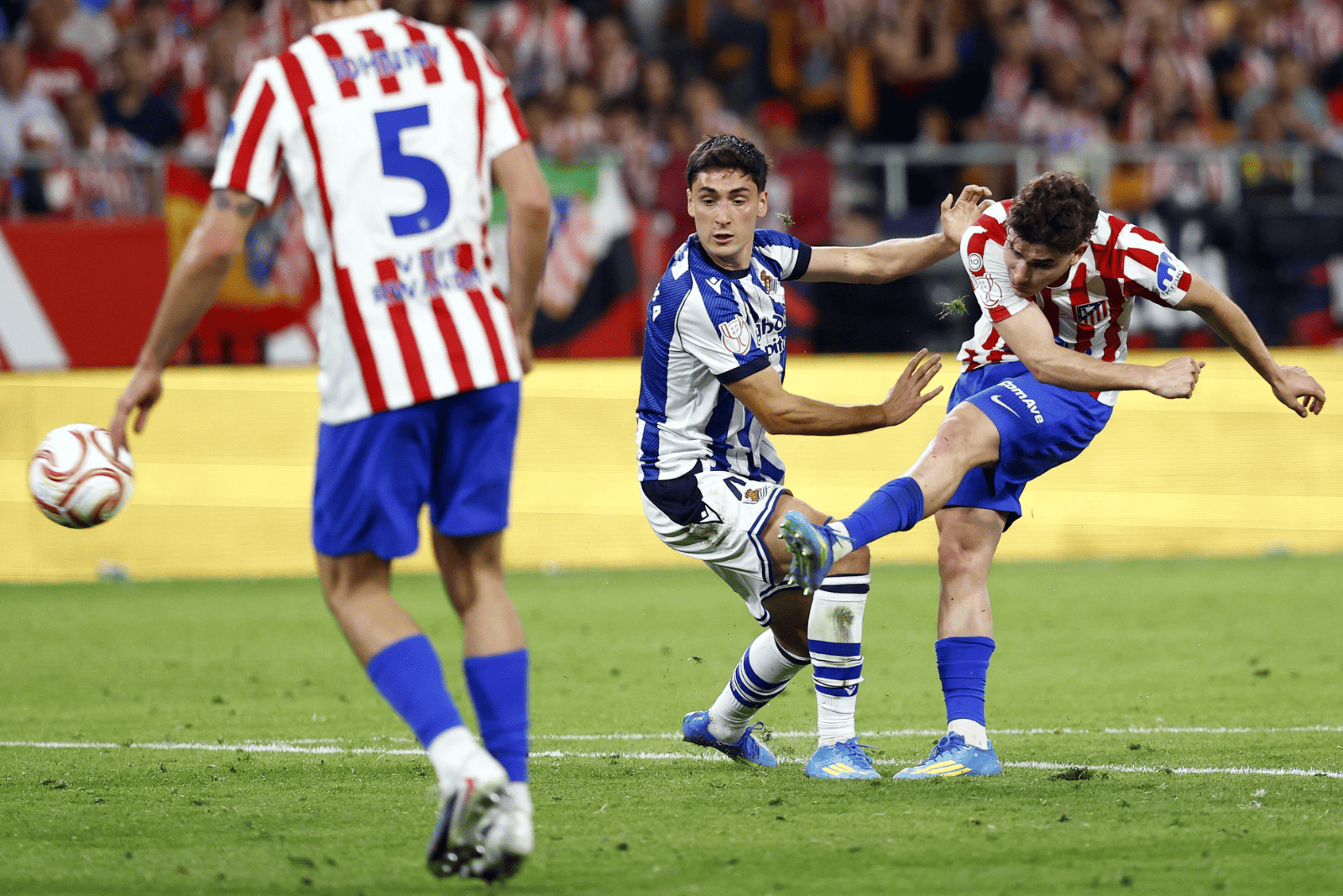 El gol de Julián forzó la prórroga | Fuente (@Atleti)