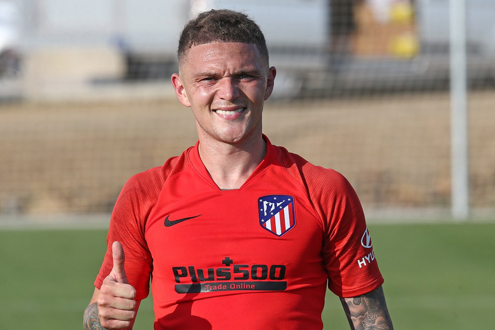 Kieran Trippier | Fuente (@Atleti y Canva)