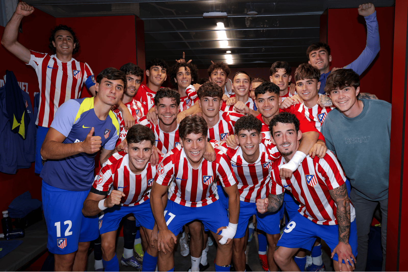 El Atlético Madrileño lucha por el ascenso | Fuente (@AtletiAcademia)