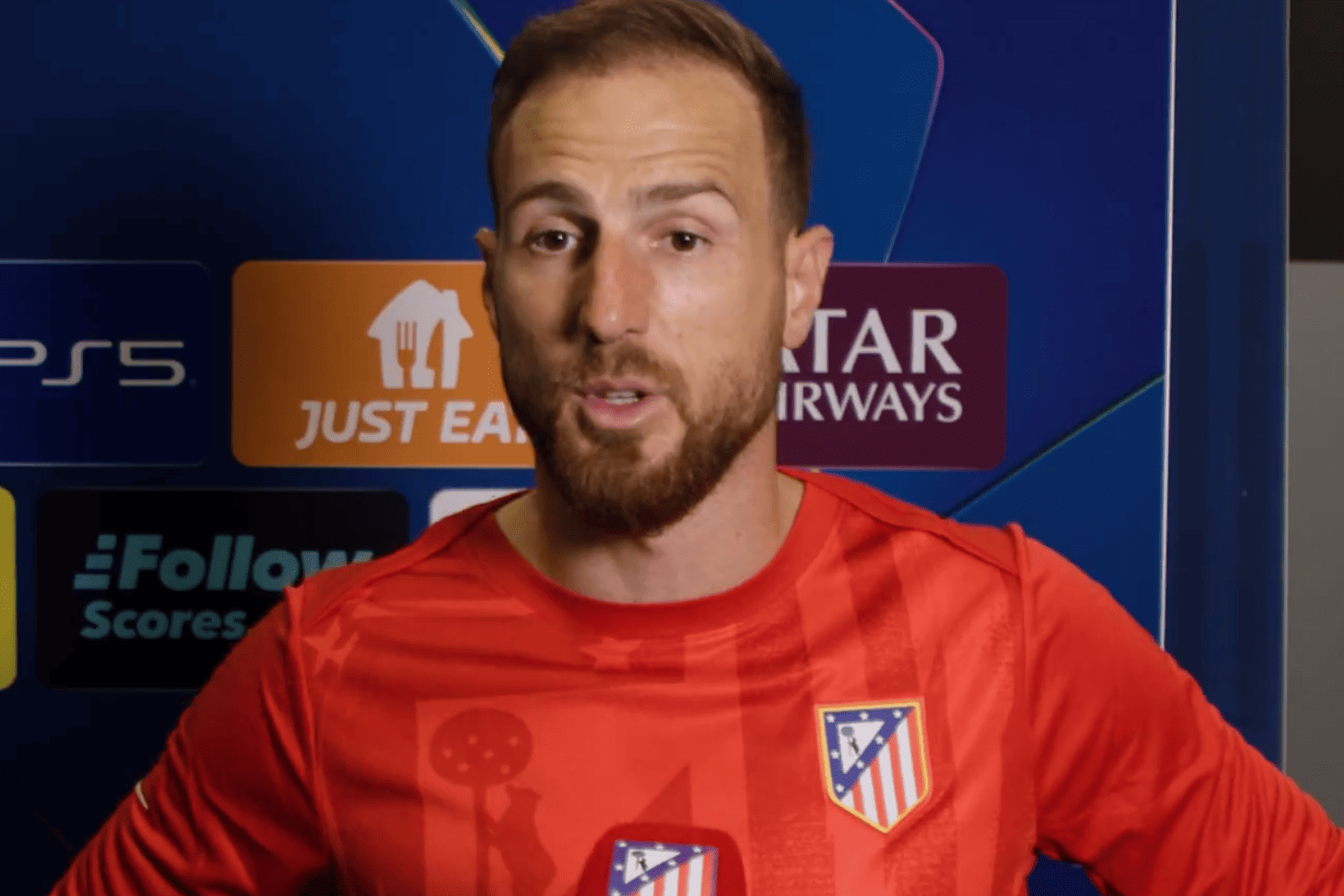 Oblak habló tras el partido | Fuente (@Atleti)