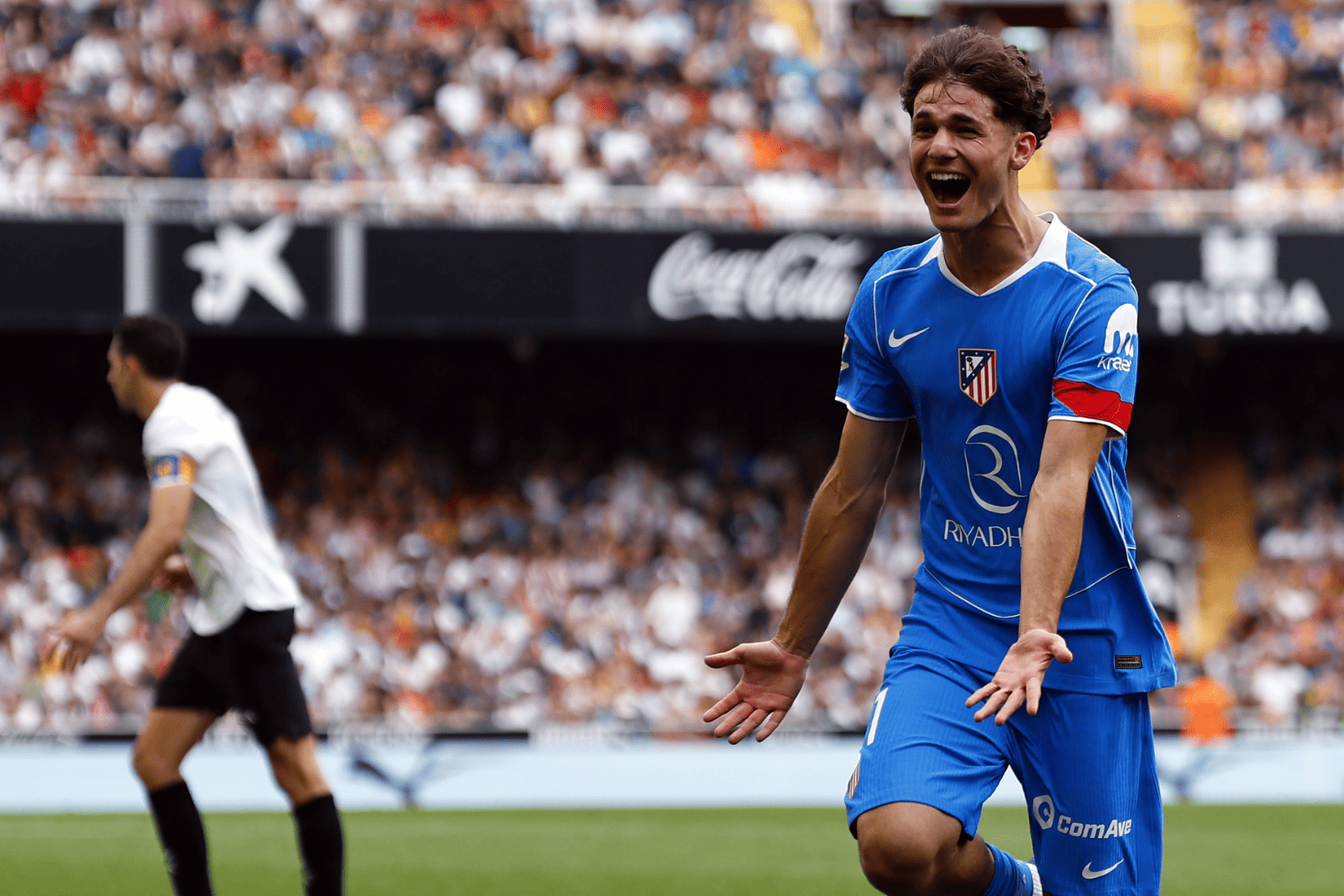 Cubo debutó con gol en Mestalla | Fuente (@Atleti)