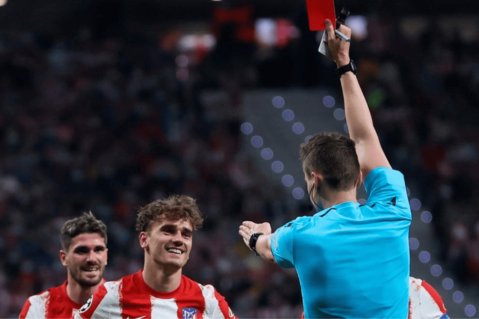 Siebert pitará el Arsenal - Atleti | Fuente (X)