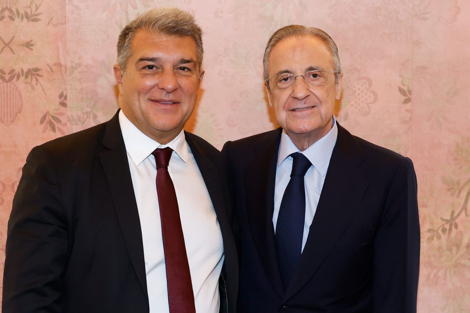 Joan Laporta y Florentino Pérez | Fuente (Real Madrid)