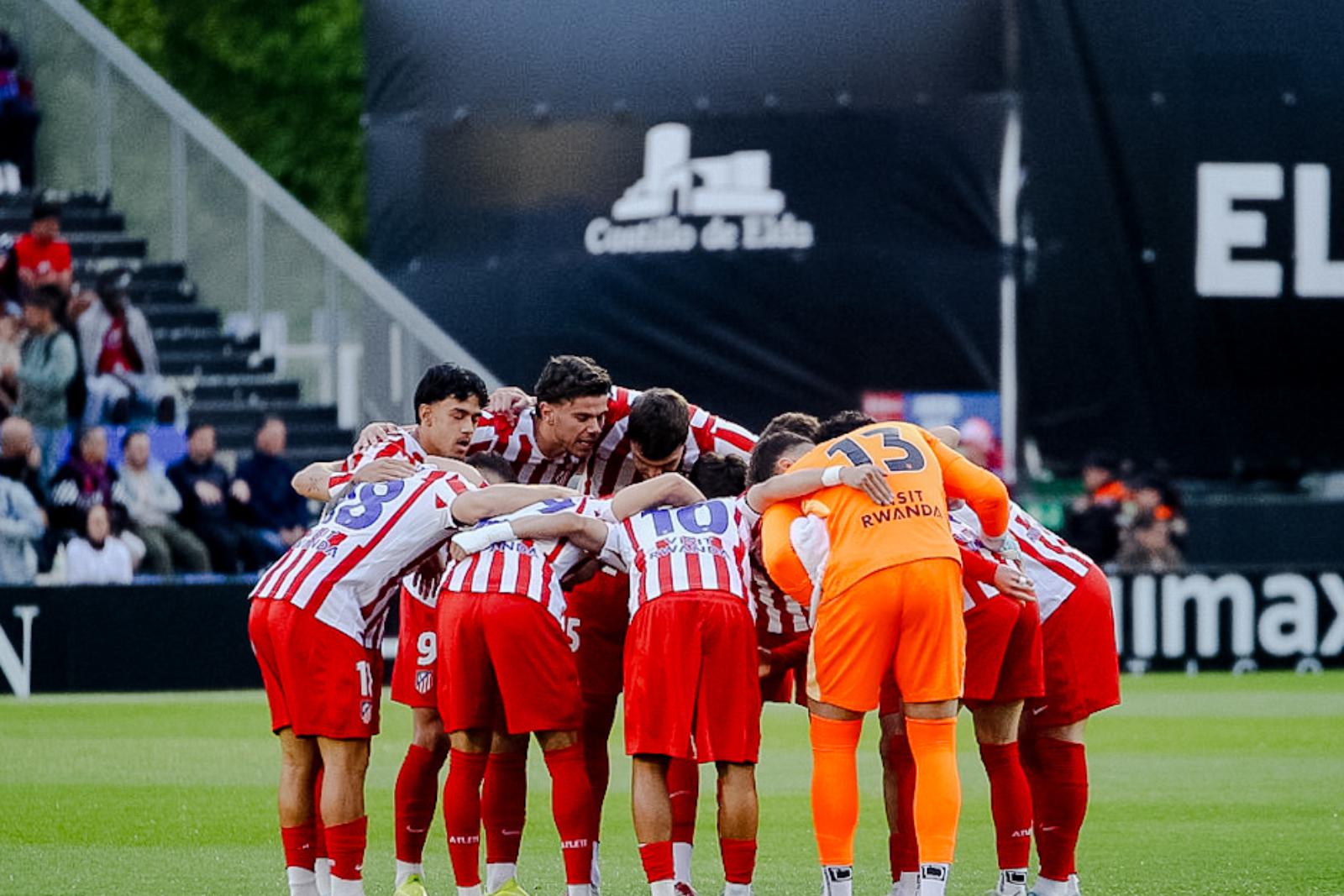 Corro del Atlético Madrileño | Fuente (@AtletiAcademia)
