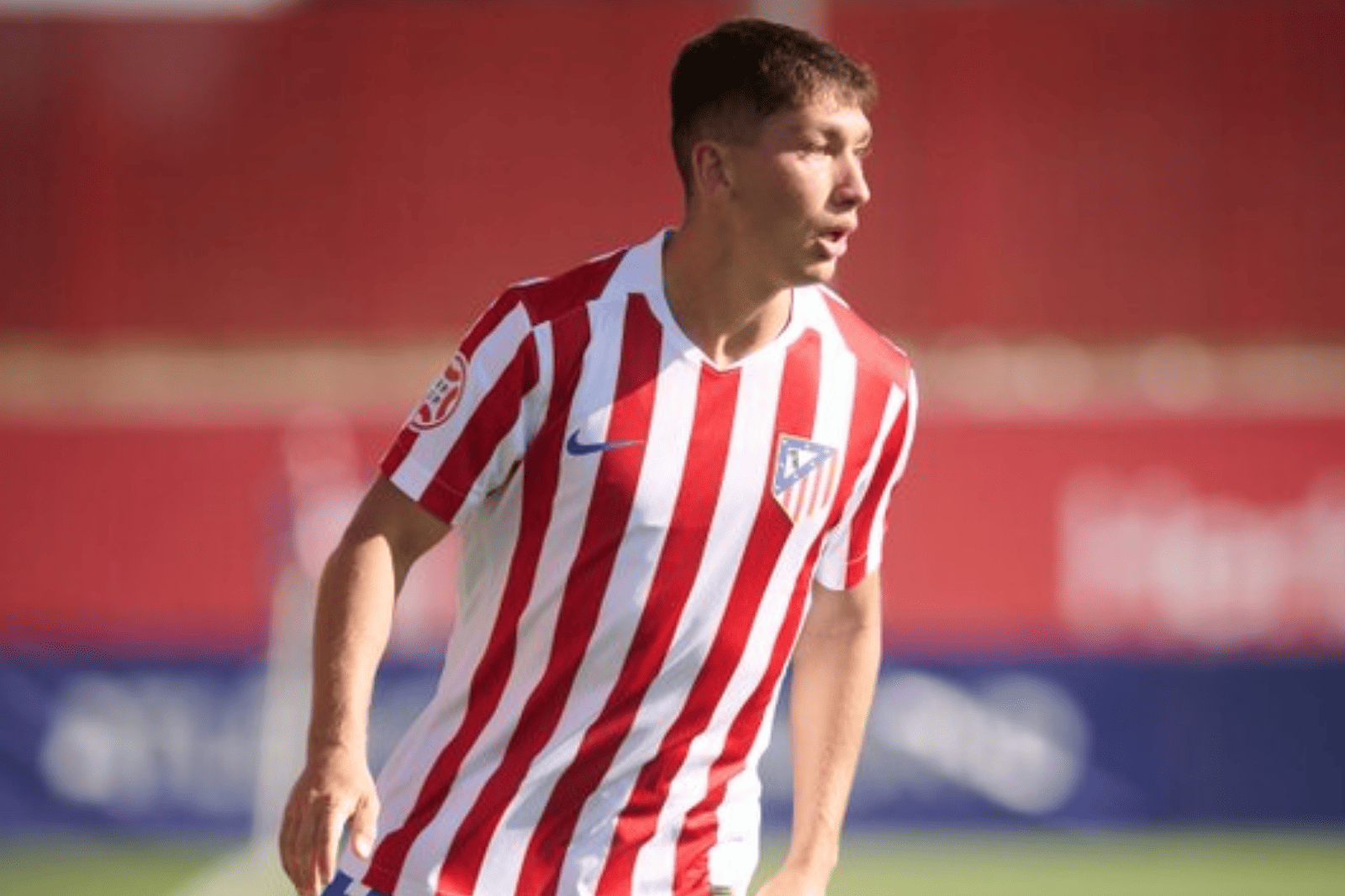 Martín Belloti abrió el marcador ante el Algeciras | Fuente (@AtletiAcademia)