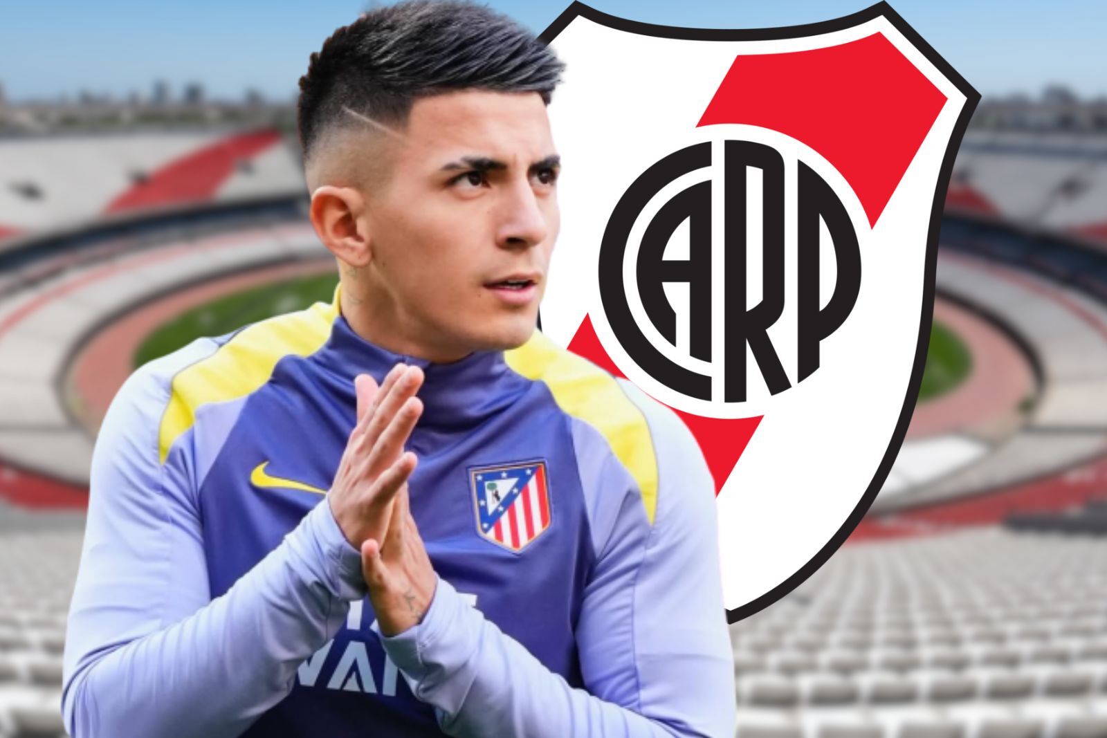 En River Plate se ilusionan con Almada | Fuente (Canva, @thiago_almada23)