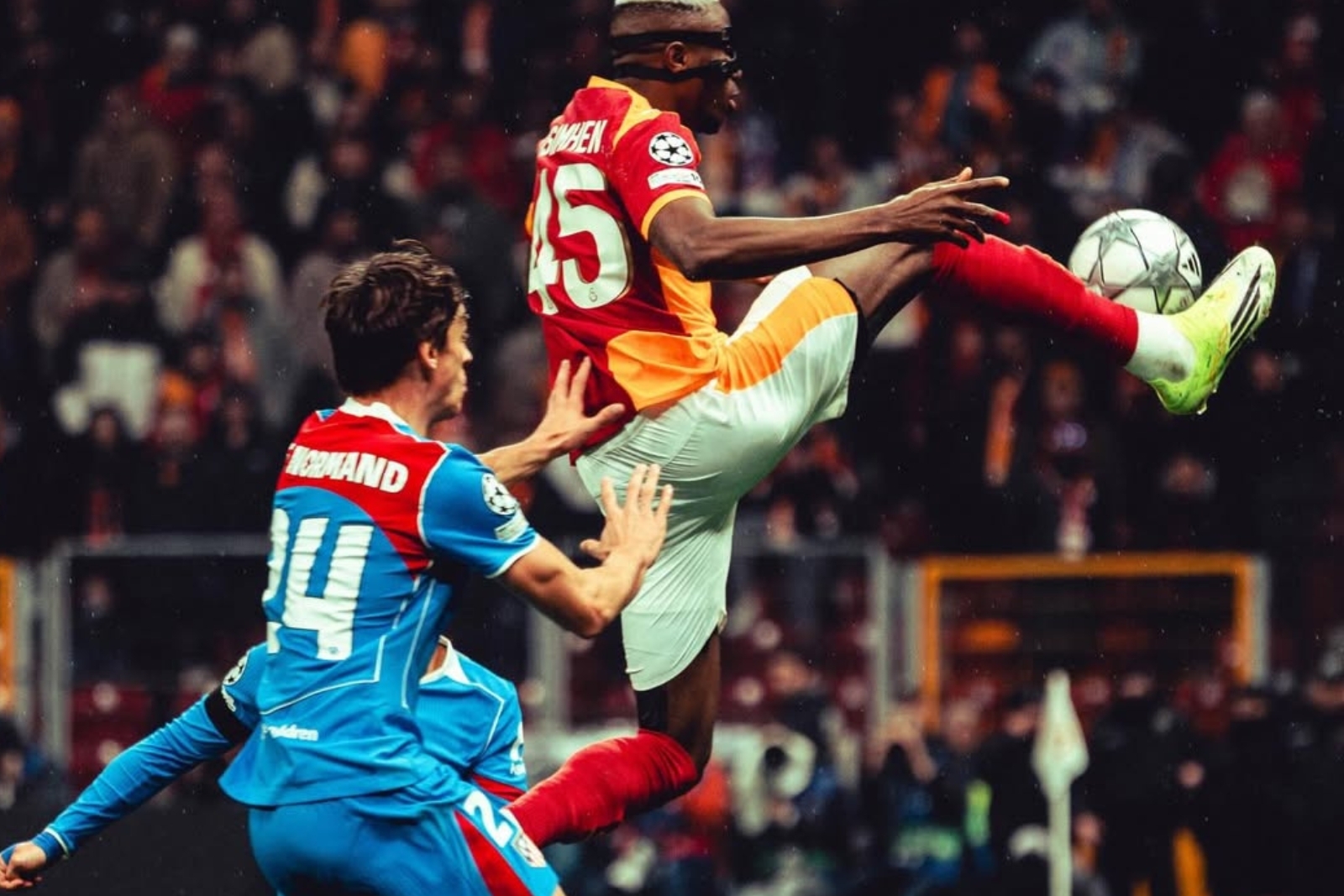 Osimhen, en Champions ante el Atlético | Fuente: (@victorosimhen9)
