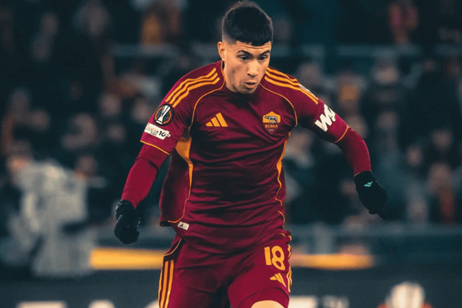 Matías Soulé, jugador de la AS Roma | Fuente (@matiassoule11)