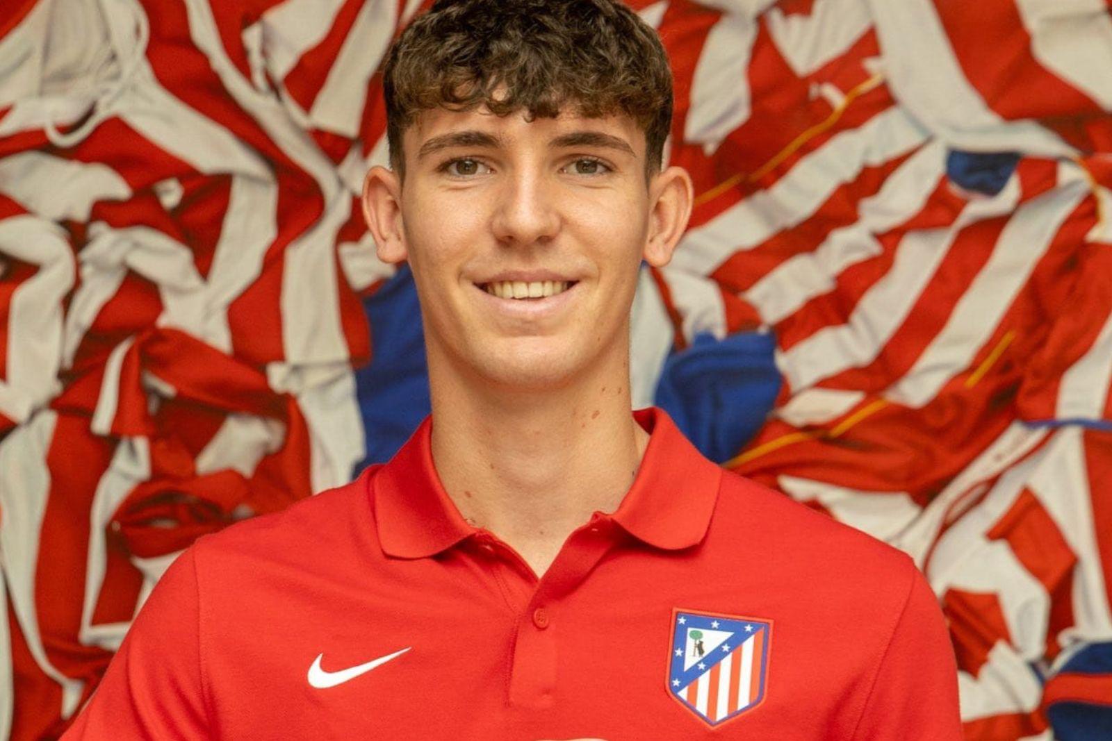 Álvaro Justo firma por el Madrileño| Fuente:@atletiacademia